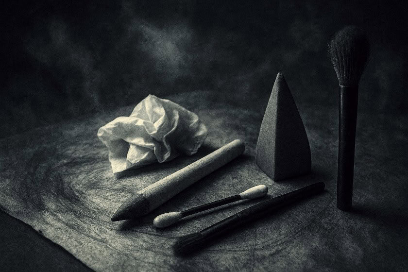 Blending Tools for Graphite and Charcoal: A Horror Artist’s Guide