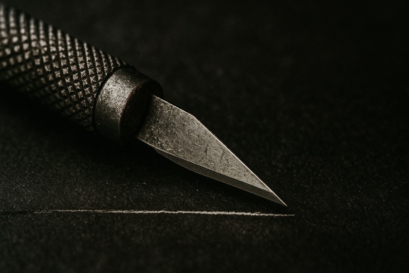 Using Craft Knives in Drawing