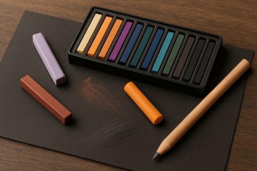 Pastels for Horror Art