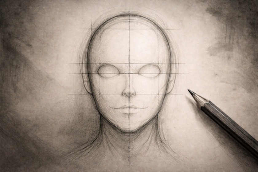 Basic Face Guidelines for Horror Characters