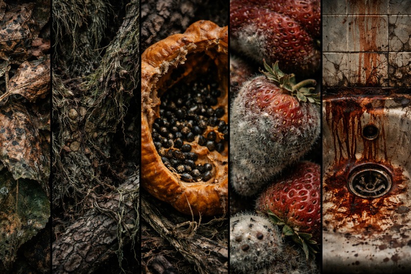 Real-World Texture Reference Photos for Horror Art